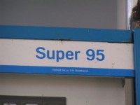 Super 95 Gas Pump