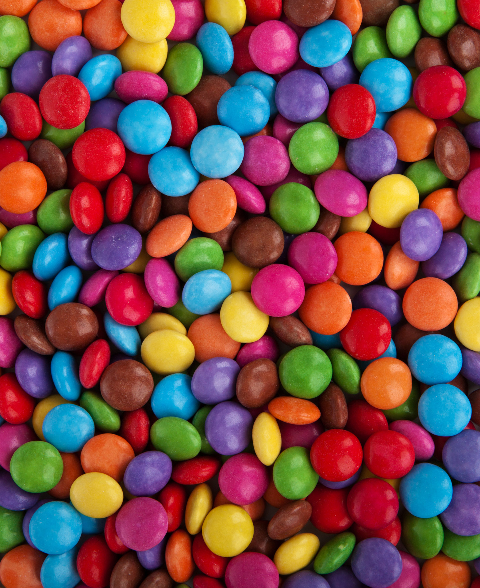 Colorful Chocolate Buttons
