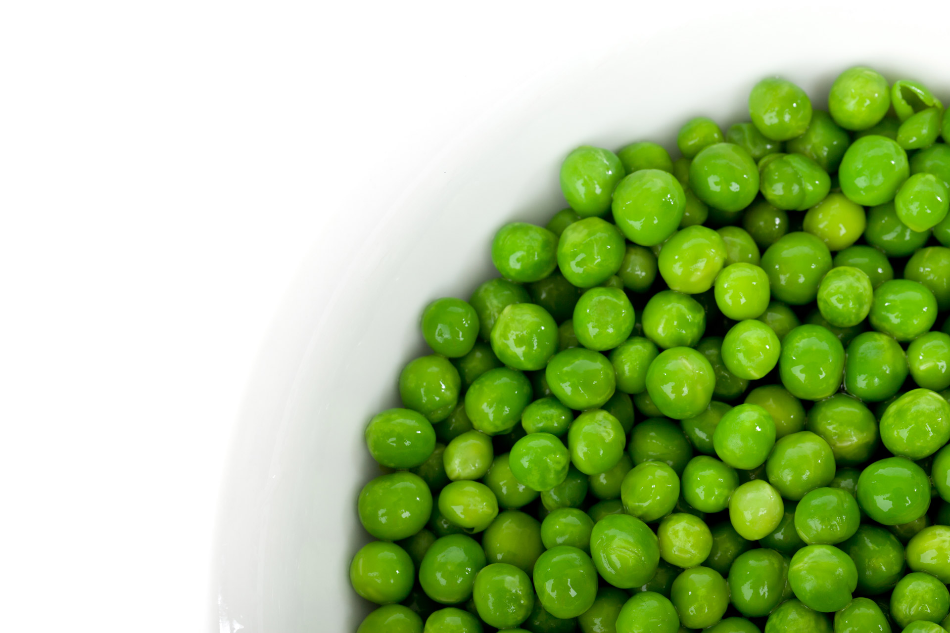 Green Peas In Bowl