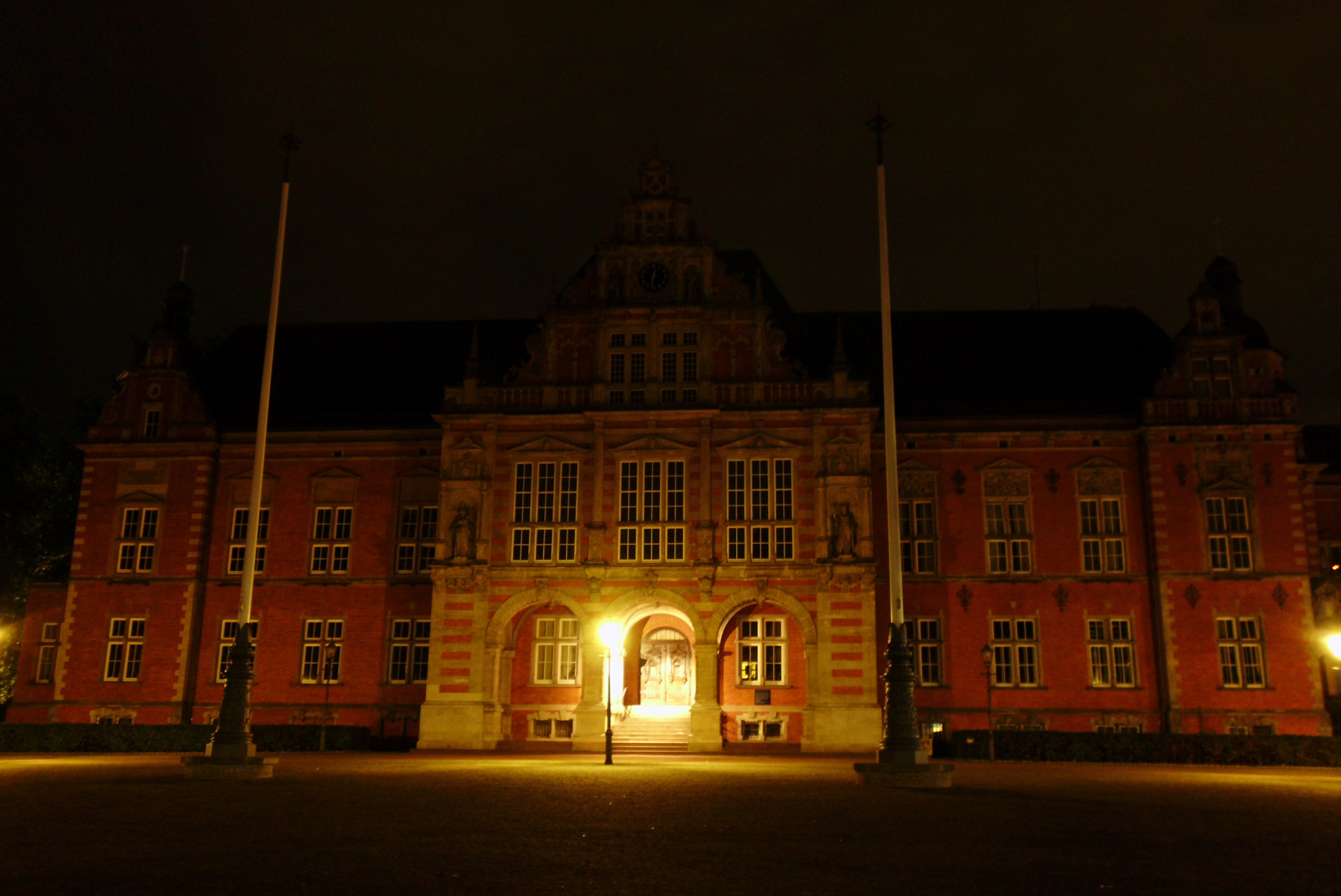 the city hall of Hamburg-Harburg