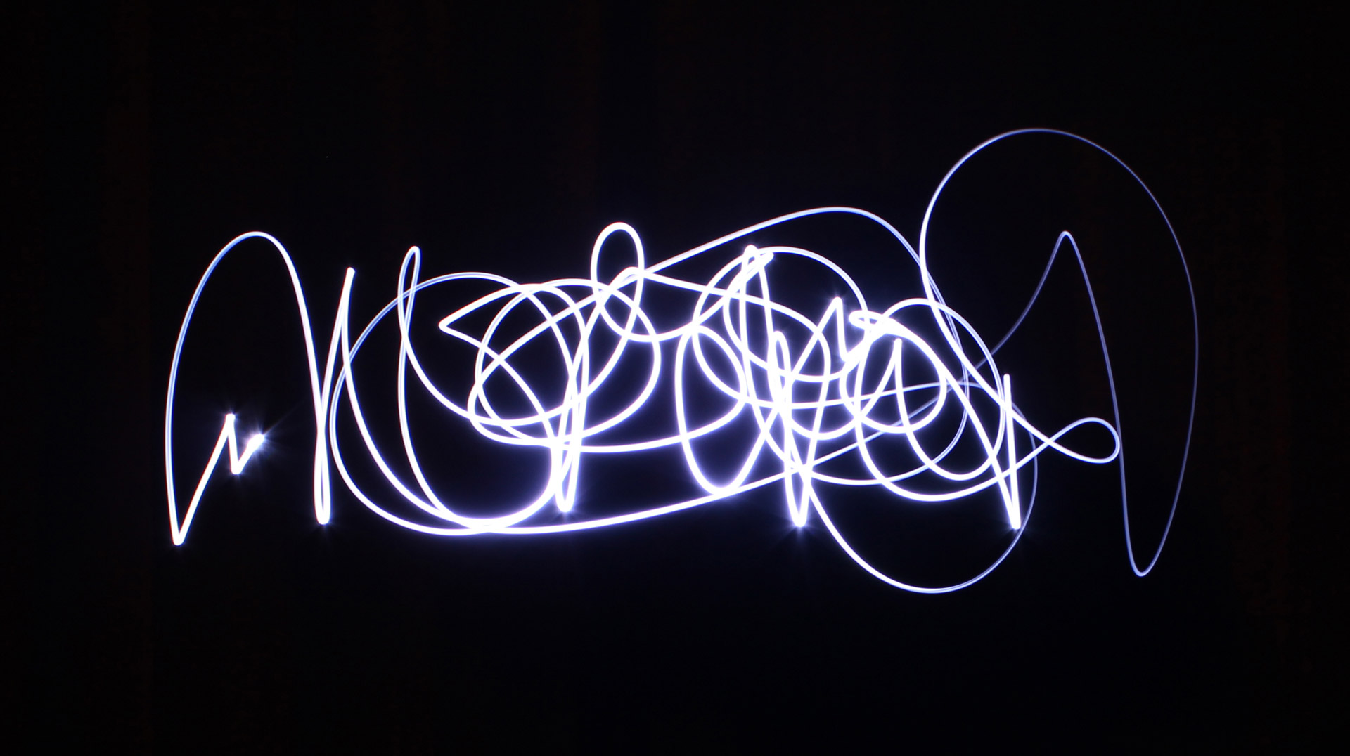 scribble light painting