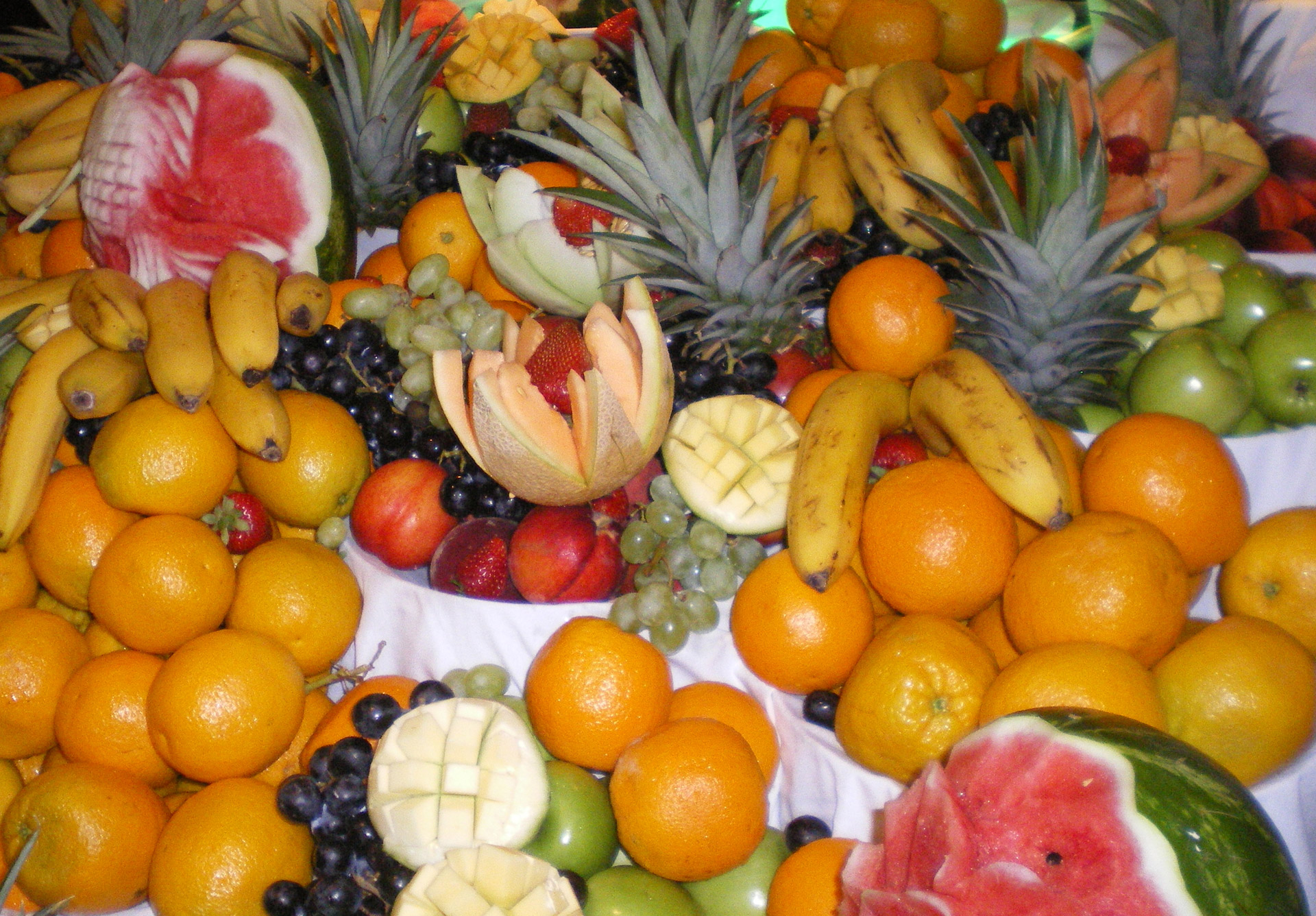 Table Full Of Fruit