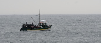 Fishing Boat At Sea