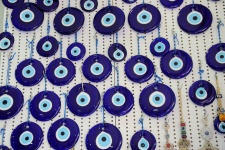 Blue And White Evil-eye Charms