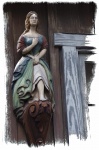 Carved Woman Figurehead