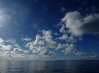Clouds Over The Ocean