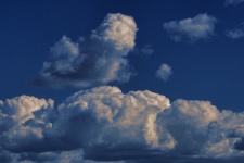Cumulus Clouds Artistic
