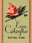 Eau De Cologne, Extra Fine Paris