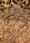 Floral Stone Carving