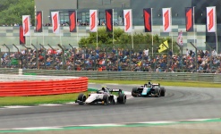 Formula 2 Racing At Silverstone