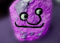 Funny Face On Rock
