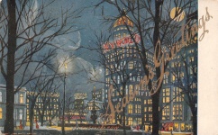 New York Night Greetings 1906