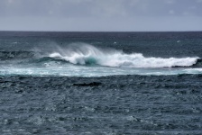 Ocean Wave And Spray