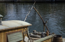 Old Fishing Boat With A Cab