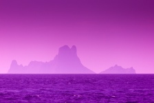 Purple Island Silhouette