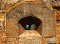 Shadow In The Alcove Of Fort Window