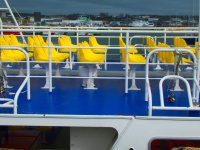 Seats Yellow And Blue