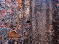 Stone Visible In Old Fort Wall