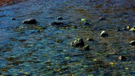 Stream Of Water And Rocks