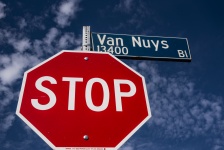 Van Nuys Blvd, Pacoima Stop