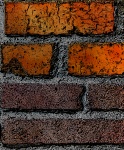 Vertical Brick Background
