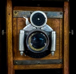 Vintage Wood View Camera