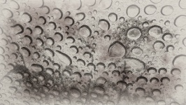 Water Droplets Grunge Background