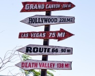 Wooden Road Signs