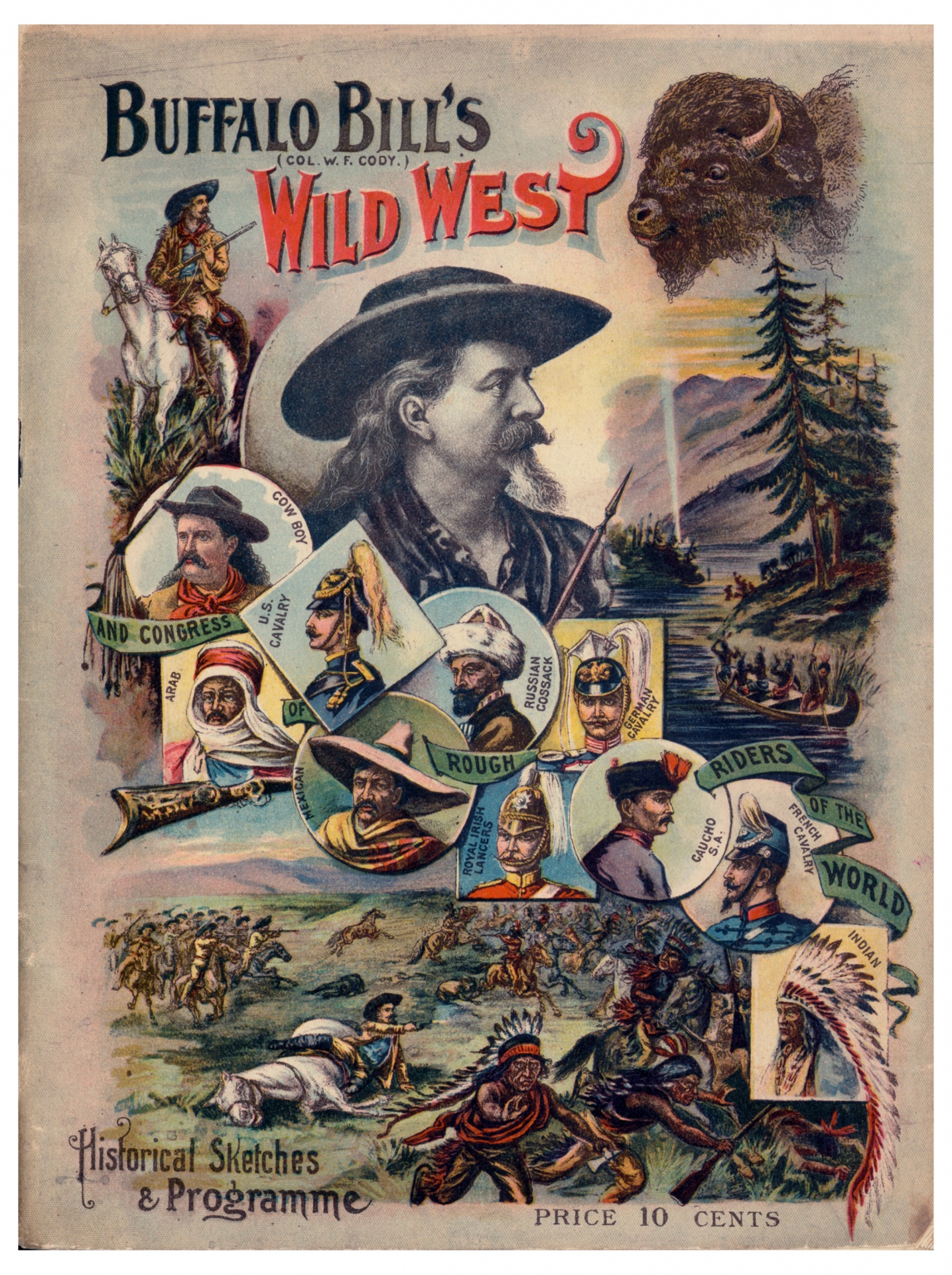 Buffalo Bill Vintage Poster