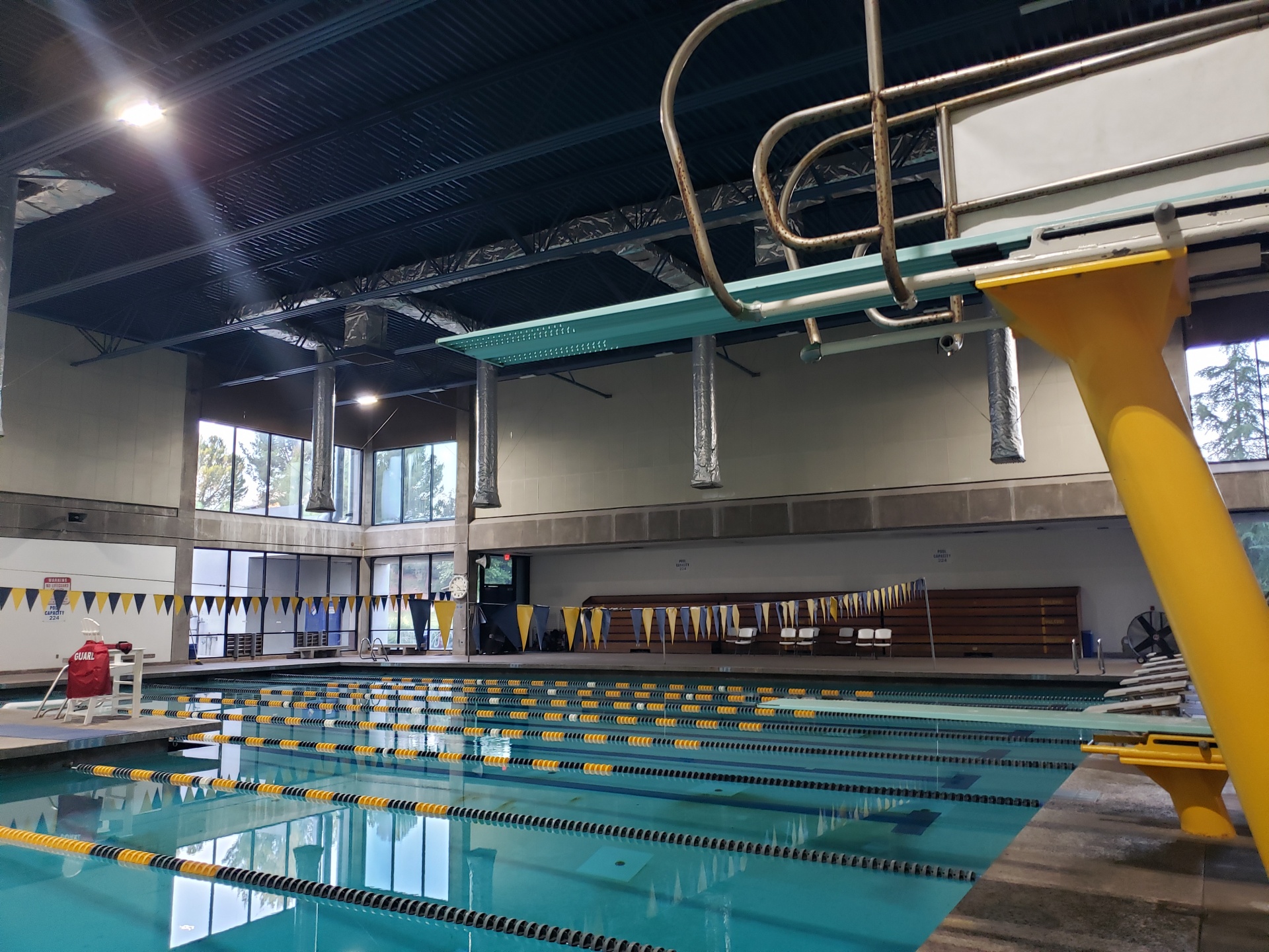 Competition Pool Diving Board