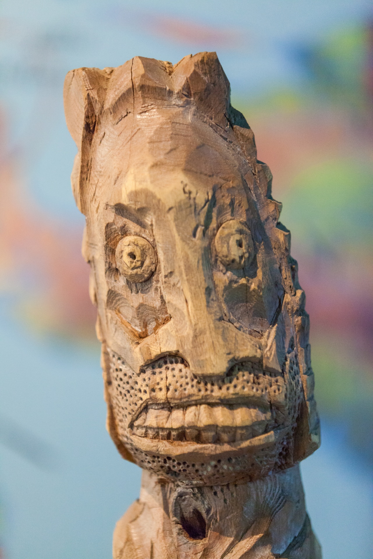 Native Wooden Statue
