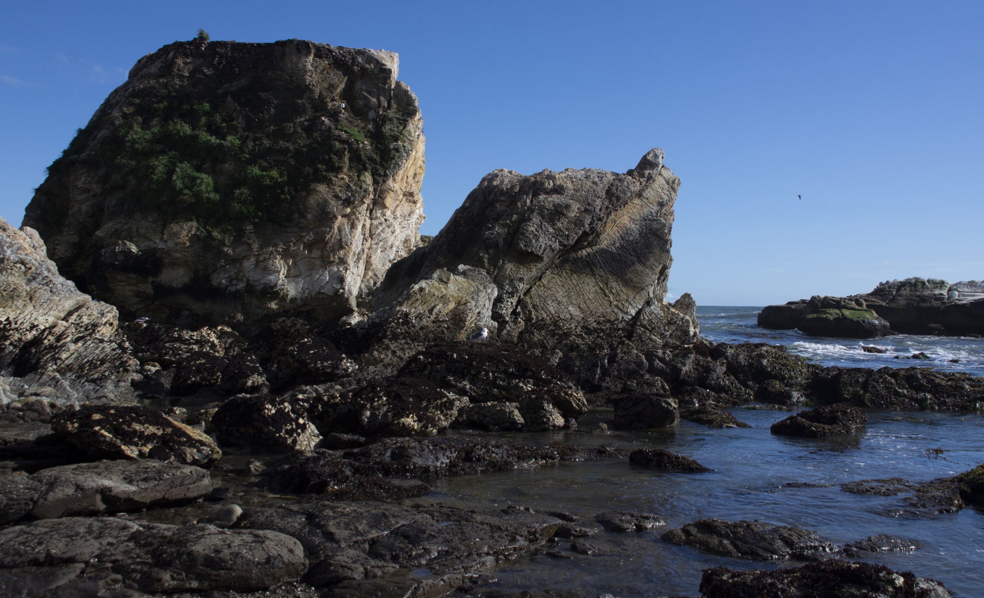 Ocean Boulders And Rocks