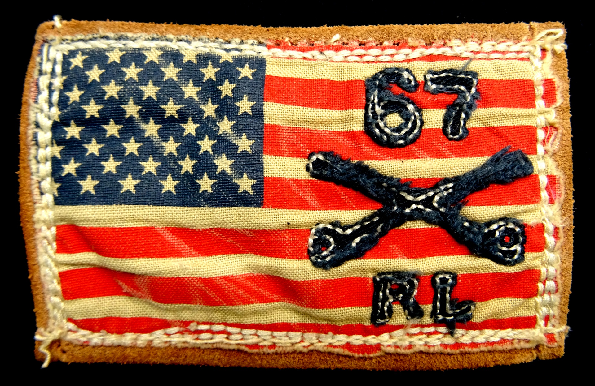 Old American Flag Patch
