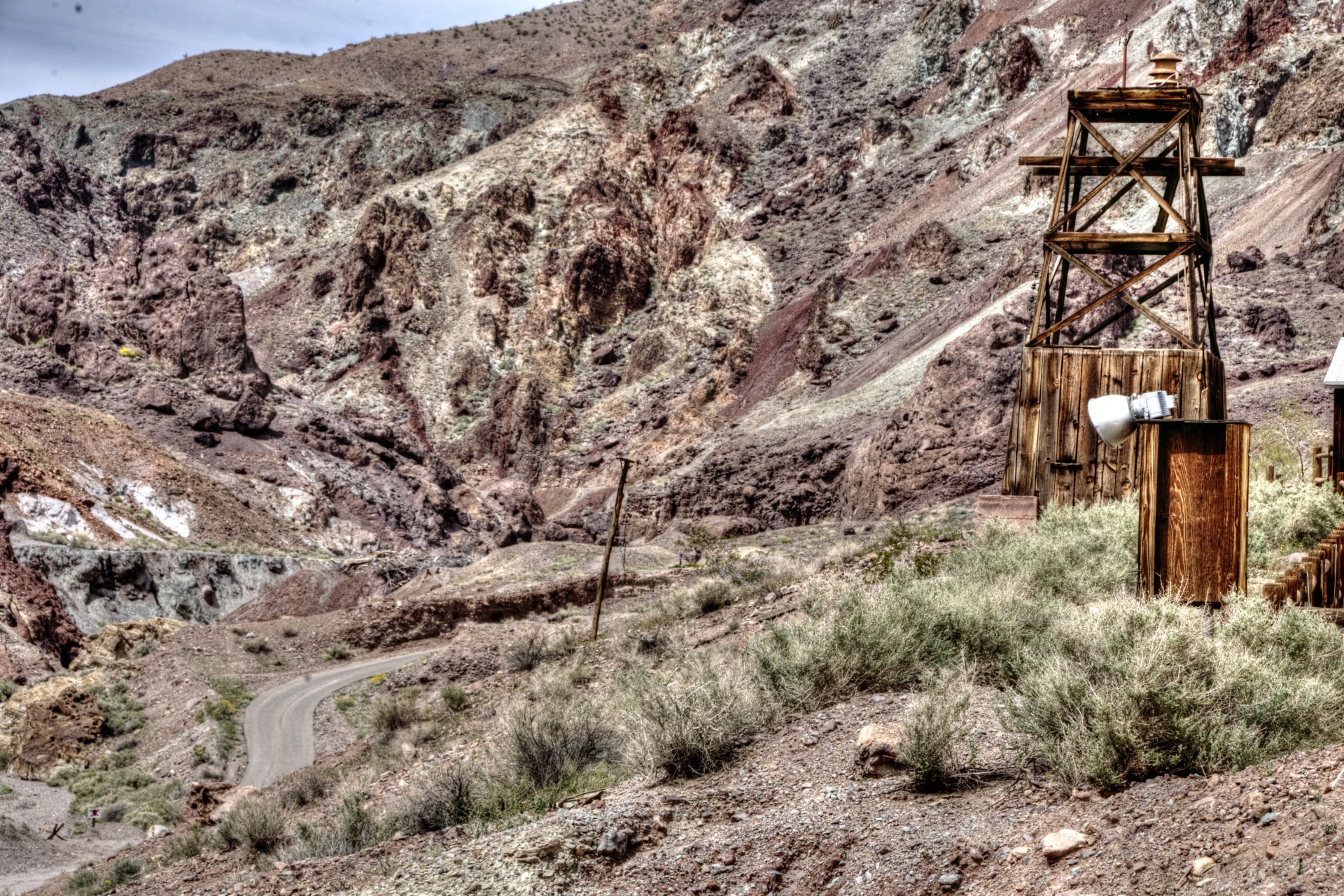 Old Mining Ghost Town