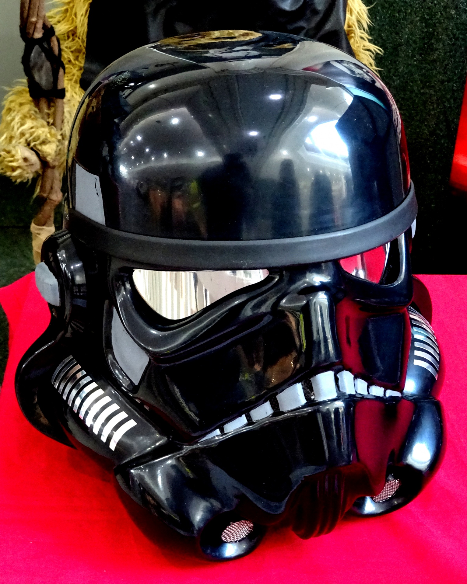Star Wars Helmet On Public Display