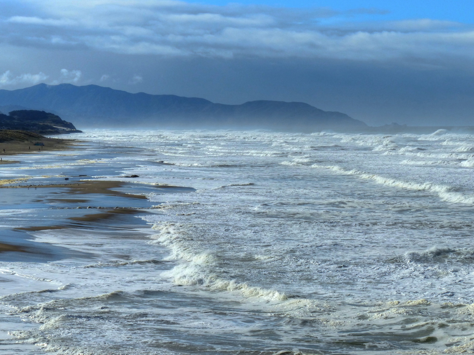 Stormy Sea Of San Francisco Bay
