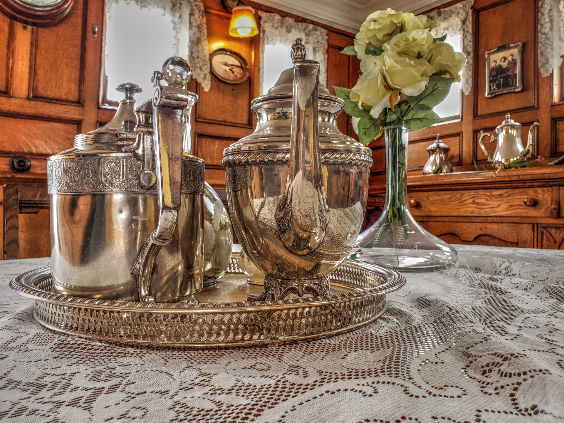 Vintage Silver Tea Service