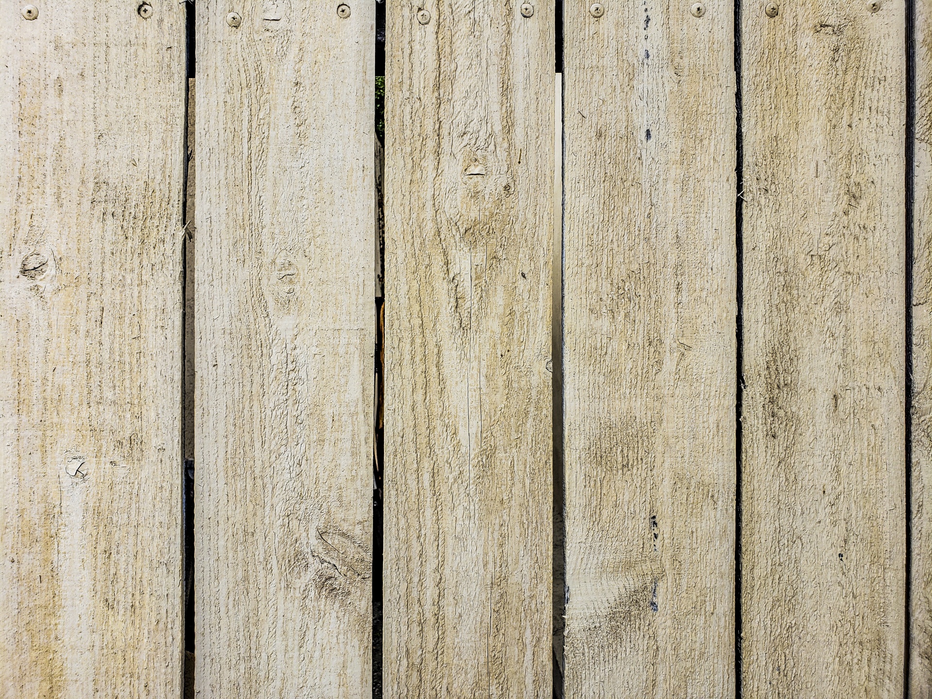Wooden slat fence background