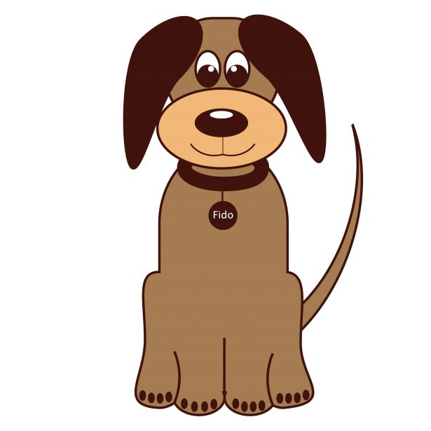Cartone animato cane Immagine gratis - Public Domain Pictures