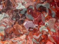 Abstract Orange Marble Background