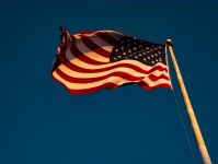 American Flag Evening