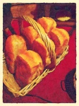 Basket Of Bread Loafs
