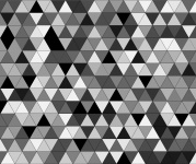 Black White Grey Diamond Pattern