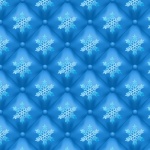 Blue Snowflake Paper