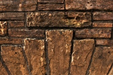 Brown Stone Wall Texture Background