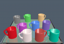 Colorful Drink Mugs