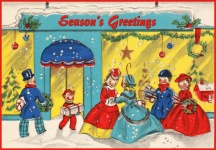 Season's Greetings Vintage 2 Card
