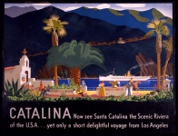 Catalina Travel Poster