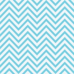 Chevrons Zigzag Pattern Blue