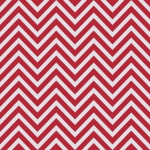 Chevrons Zigzag Pattern Red